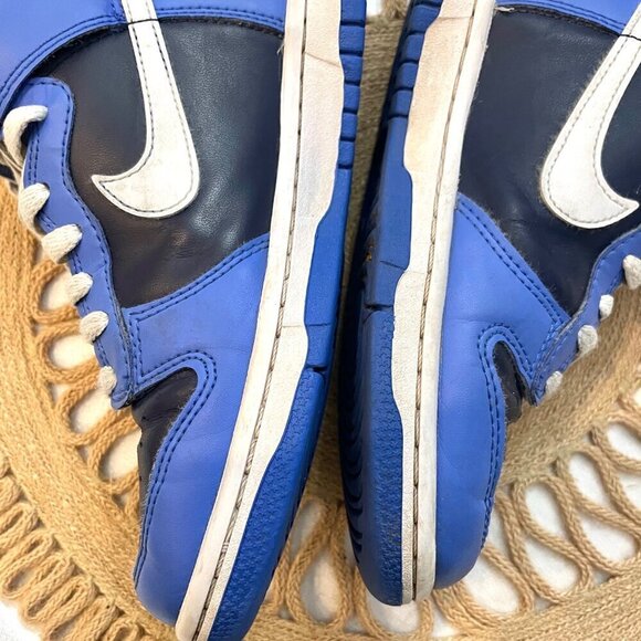 Nike Dunk High Obsidian (GS) Blue Sneakers Size 4Y DB2179-400 - Picture 6 of 12